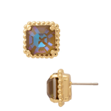 Sorrelli Izzy Decorated Stud Earrings in Cappuccino Delite
