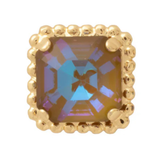 Sorrelli Izzy Decorated Stud Earrings in Cappuccino Delite