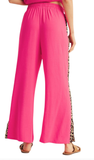 JODIFL Pants with Leopard Stripe