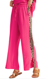 JODIFL Pants with Leopard Stripe