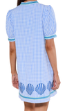 JODIFL Gingham Shift Dress