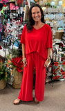 Dear Scarlett “Cabana” Pant Set, Assorted Colors