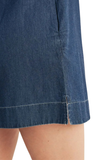 JODIFL Denim Collared Shift Dress