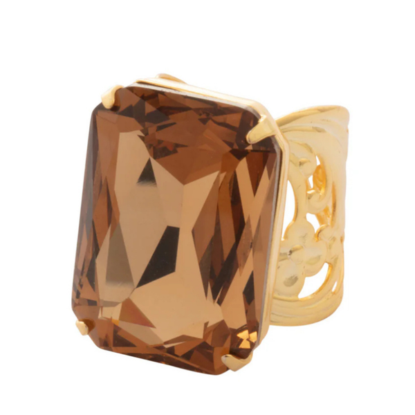 SORRELLI Viretta Cocktail Ring in Light Colorado
