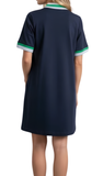 JODIFL Sporty Shift Dress in Navy