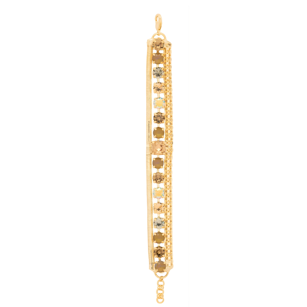 SORRELLI Sable Tennis Bracelet in Honey Bourbon