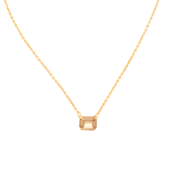 Sorrelli Octavia Single Crystal Pendant Necklace in Light Colorado