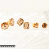 SORRELLI  Regal Rivoli Stud Earrings in Light Colorado