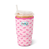 SWIG “Flamingos” Large Iced Cup Coolie