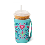 SWIG “Flora Azul” Medium Iced Cup Coolie