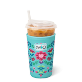 SWIG “Flora Azul” Medium Iced Cup Coolie