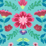 SWIG “Flora Azul” Large Iced Cup Coolie