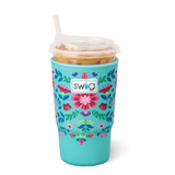 SWIG “Flora Azul” Large Iced Cup Coolie