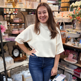 JODIFL Mock Neck Sweater Top, Assorted Colors