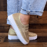 Ilse Jacobsen Tulip 3863 Platform In Glitter Platin