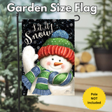 ‘Snowtime Snowman’ Decorative Flag