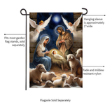‘Christ is Born’ Decorative Flag
