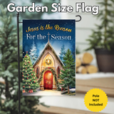‘Reason For The Season Church’ Decorative Flag