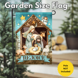 ‘Holy Nativity Rejoice’ Decorative Flag
