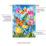 ‘Sunshine Butterflies’ Decorative Flag