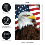 ‘American Eagle Head’ Decorative Flag