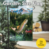 ‘Gone Fishing’ Decorative Flag