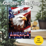 ‘God Bless America Eagle’ Decorative Flag