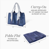 CASE-MATE Something Navy Twilly Jelly Tote Bag