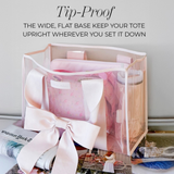 CASE-MATE Ballet Pink Bow Jelly Tote Bag
