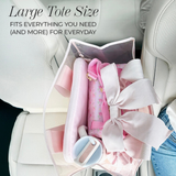 CASE-MATE Afternoon Rose Bow Jelly Tote Bag