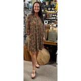 Dear Scarlett “Gabby” Dress in Olive