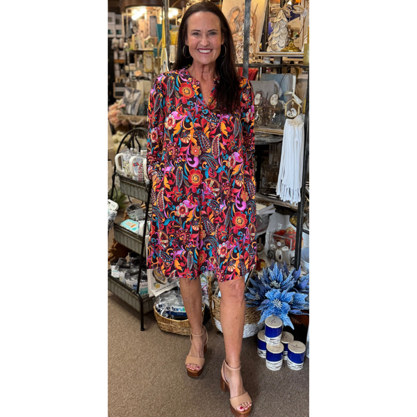 Dear Scarlett “Chelsea” Dress in Chocolate