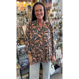 Dear Scarlett "Lizzy" Top In Jewel Green