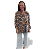 Dear Scarlett "Lizzy" Top In Jewel Green