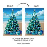 ‘Beach Tree’ Christmas Decorative Flag