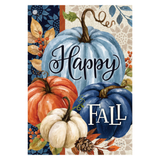 ‘Pumpkin Blues’ Decorative Flag