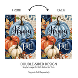 ‘Pumpkin Blues’ Decorative Flag