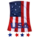 ‘Patriotic Applique’ Decorative Flag