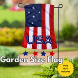‘Patriotic Applique’ Decorative Flag