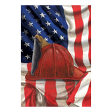 ‘Fireman Helmet’ Decorative Flag
