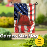 ‘Fireman Helmet’ Decorative Flag