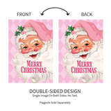 ‘Pink Santa’ Decorative Flag