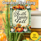 ‘Faith Family Fall’ Decorative Flag