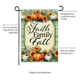 ‘Faith Family Fall’ Decorative Flag