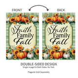 ‘Faith Family Fall’ Decorative Flag