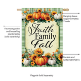 ‘Faith Family Fall’ Decorative Flag
