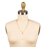 Sorrelli Carly Cross Pendant Necklace in Silk