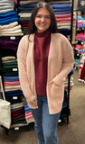 Cable Knit Cardigan, Assorted Colors