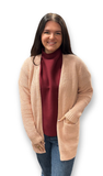 Cable Knit Cardigan, Assorted Colors