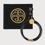 BuDha Girl, Three Kings AW Bangles Set/3 in Black